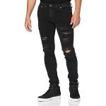 Jeans skinny Jack & Jones noirs en coton bio look fashion en promo 