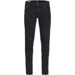 Jeans skinny d'automne Jack & Jones noirs en denim Taille M W32 L32 pour homme 