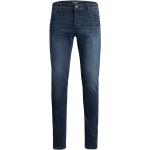 Jeans slim d'automne Jack & Jones bleus en coton Taille XS W33 L34 pour homme 