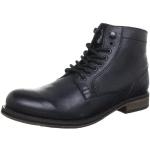 Jack & Jones JJ Hardy Vintage, Boots Homme - Noir (Leather Black), 41 EU