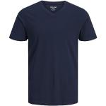 T-shirts Jack & Jones Noos bleu marine à manches courtes à manches courtes Taille XXL classiques pour homme 