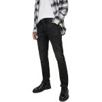 Jeans slim Jack & Jones Noos noirs délavés stretch W33 look fashion 