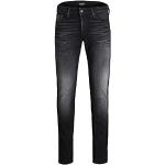 Jeans slim Jack & Jones noirs en modal bio look fashion en promo 
