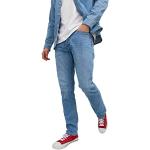 Jeans droits Jack & Jones Noos bleus stretch W28 look fashion pour homme en promo 