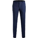 Pantalons de costume Jack & Jones Noos bleus Taille XL look médiéval pour homme en promo 