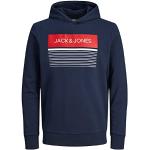 Sweats à capuche Jack & Jones bleu marine Taille 10 ans look fashion pour garçon de la boutique en ligne Amazon.fr 