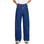 Jeans larges Jack & Jones Noos bleus délavés Taille L W30 look fashion en promo 