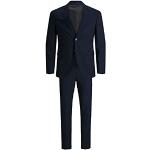 Vestes de costume Jack & Jones bleu marine en viscose Taille XL look fashion pour homme 