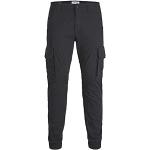 Pantalons cargo Jack & Jones Paul noirs Taille 16 ans look fashion pour garçon de la boutique en ligne Amazon.fr 