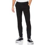 Pantalons chino Jack & Jones noirs en polyester W33 look fashion pour homme 
