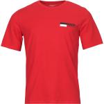 T-shirts Jack & Jones rouges Taille XS pour homme en promo 