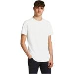 T-shirts de printemps Jack & Jones beiges en coton bio éco-responsable Taille XS pour homme 