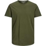 T-shirts de printemps Jack & Jones Green verts en coton bio éco-responsable Taille XS pour homme 