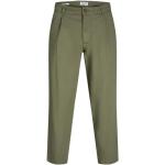 Pantalons chino Jack & Jones Green verts Taille XS W33 L34 pour homme 