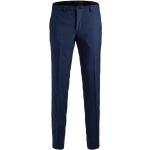 Pantalons de costume Jack & Jones bleus Taille L look fashion pour homme 