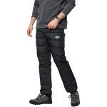 Pantalons de randonnée Jack Wolfskin noirs imperméables coupe-vents respirants Taille S look fashion 