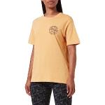 T-shirts Jack Wolfskin jaunes à manches courtes bio à manches courtes Taille M look fashion pour femme 