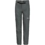 Pantalons de randonnée Jack Wolfskin gris en polyester look fashion pour femme 