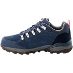 Chaussures de randonnée Jack Wolfskin Texapore bleues en caoutchouc imperméables Pointure 39,5 look fashion pour femme en promo 