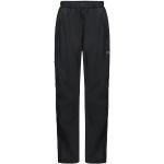 Pantalons de randonnée Jack Wolfskin noirs en polyester imperméables Taille M look fashion pour femme 