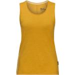 Débardeurs Jack Wolfskin Travel jaunes en polyester Taille XL look fashion pour femme 