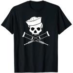 Jackass Sailor Skull & Crossbones Logo T-Shirt