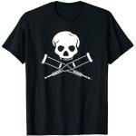 Jackass Skull And Crutches Logo T-Shirt