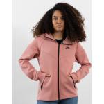 Vestes zippées Nike Tech Fleece roses en polaire Taille M pour femme en promo 