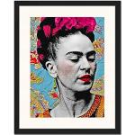 Décorations multicolores à motif Amsterdam Frida Kahlo 