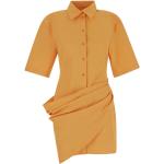 Mini robes Jacquemus orange minis Taille XS look fashion pour femme 