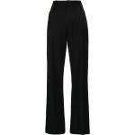 Pantalons taille haute Jacquemus noirs en viscose Taille XS W38 L36 coupe bootcut pour femme 