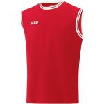 Maillots de basketball Jako rouges en polyester Taille XS pour homme en promo 