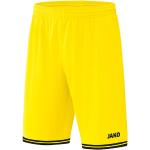 Shorts de basketball Jako jaunes en polyester pour homme en promo 