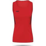 T-shirts rouges en polyester sans manches sans manches à col rond Taille XL pour femme 
