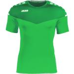 T-shirts col rond Jako verts en polyester respirants à manches courtes à col rond Taille XL pour femme en promo 