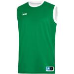 Maillots de basketball Jako verts en polyester Taille M pour homme en promo 