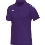 Polos de sport Jako violets en polyester respirants à manches courtes Taille M pour homme en promo 
