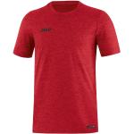 T-shirts col rond Jako rouges en polyester respirants à manches courtes à col rond Taille XXL classiques pour homme en promo 