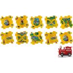 Jamara- Dynamic Zoo Puzzle Train, 460303, Multicolore, Grand