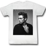 James Dean T-Shirt Portrait White T-Shirt XXL