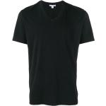 James Perse t-shirt à col v - Noir