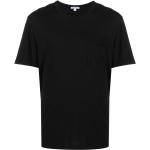 James Perse t-shirt à poche poitrine - Noir