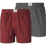 Boxers rouges en lot de 2 Taille 3 XL plus size look fashion pour homme 