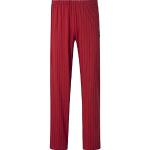 Pantalons de pyjama rouges Taille 5 XL plus size look fashion pour homme 
