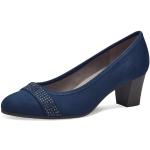 Escarpins Jana bleu marine vegan pour pieds larges Pointure 38 look fashion pour femme en promo 