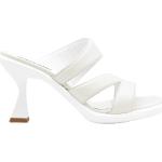 Janet & Janet - Shoes > Sandals > High Heel Sandals - White -