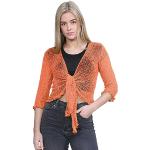 Cardigans Janisramone orange Taille L look fashion pour femme 