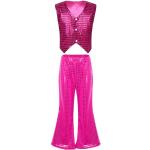 Vestes roses à paillettes look Hip Hop pour fille de la boutique en ligne Amazon.fr 