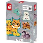 Puzzles Janod à motif animaux made in France 
