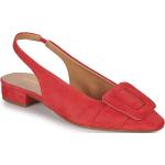 Chaussures casual JB Martin rouges en cuir Pointure 41 avec un talon entre 3 et 5cm look casual pour femme en promo 